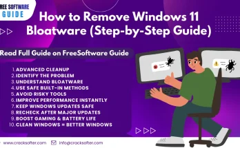 How to Remove Windows 11 Bloatware (Step-by-Step Guide)