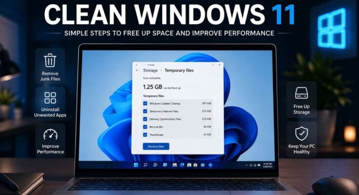 How to clean Windows 11 and free up storage space