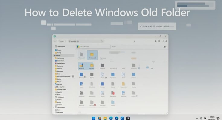 How to Delete Windows Old Folder in Windows 11