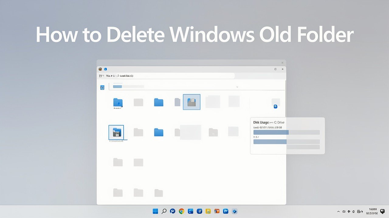 How to Delete Windows Old Folder in Windows 11